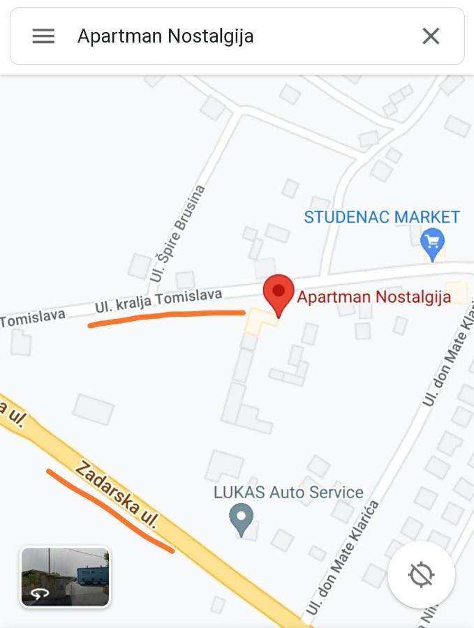 Apartment Nostalgija, Benkovac Kültér fotó